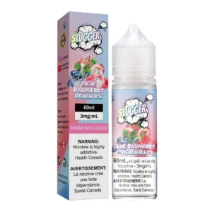 SLUGGER BLUE RASBERRY PEACH ICE 60ML