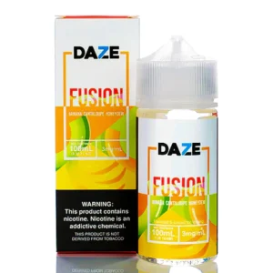 DAZE FUSION BANANA CANTALOUPE HONEYDEW 100ML