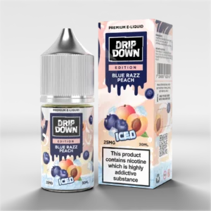 DRIP DOWN EDITION SERIES – BLUE RAZZ PEACH ICE 30ML