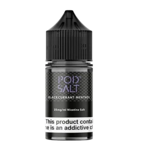 POD SALT BLACK CURRENT MENTHOL 30ML