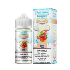 POD JUICE STRAW APPLE WATERMELON 100ML