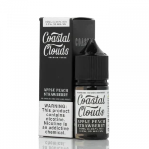 COASTAL CLOUDS SALTWATER APPLE PEACH STRAWBERRY 30ML