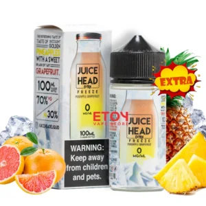 JUICE HEAD EXTRA FREEZE PINEAPPLE GRAPE FRUIT 100ML