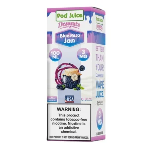 POD JUICE Blue Razz Jam 100ml